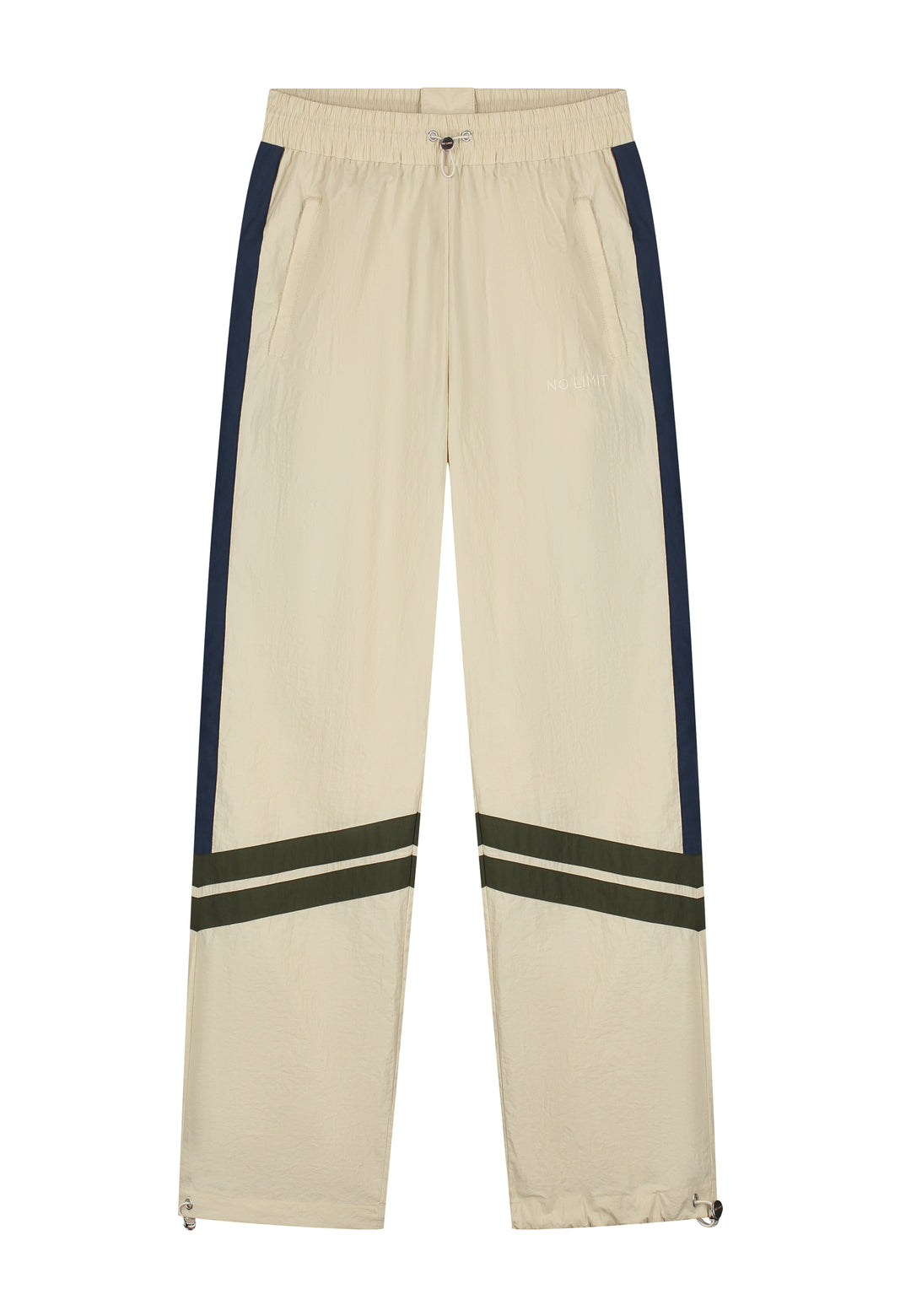 The David Tracksuit Pants - White Plaster