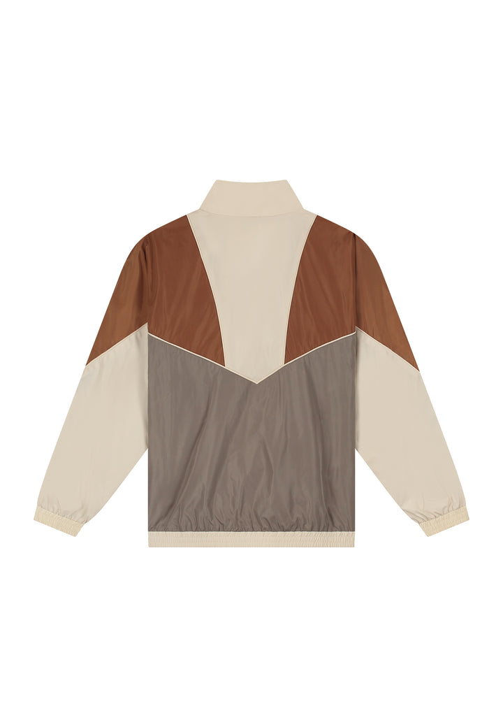 The David Tracksuit Jacket - Brown