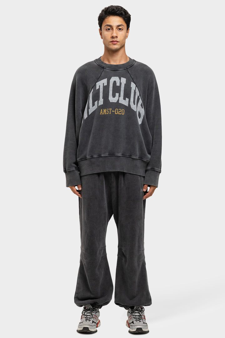 Members Club Sweater – Washed Black