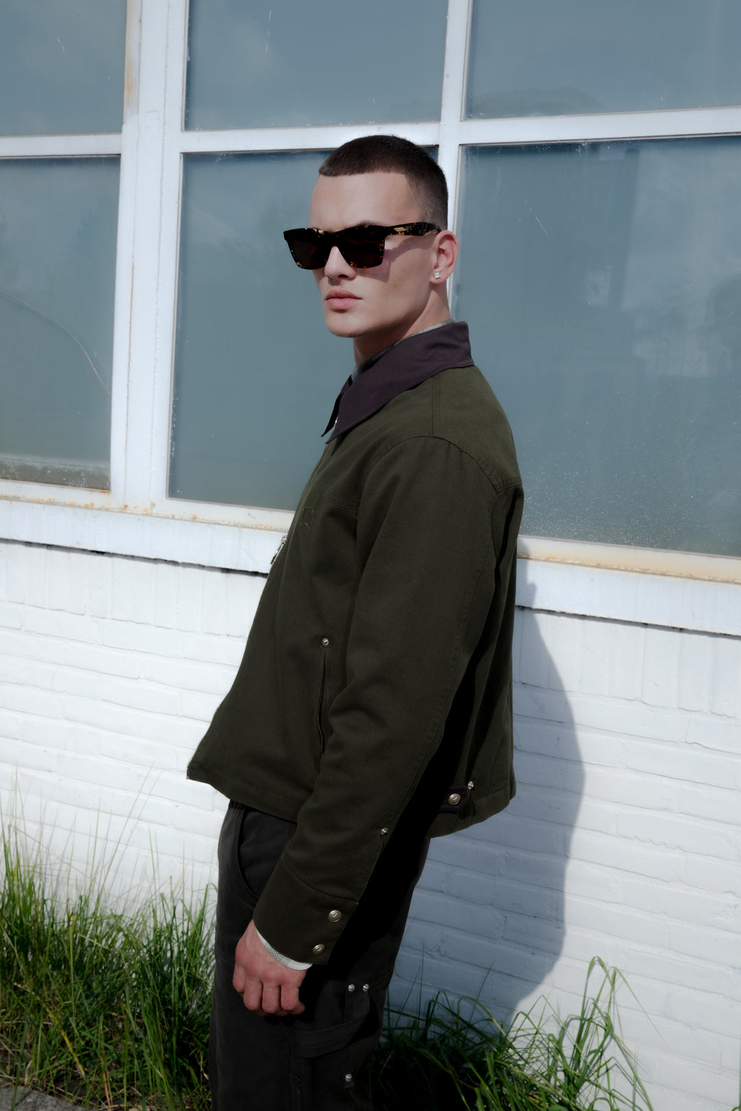 The Amsterdam Jacket – Army Green