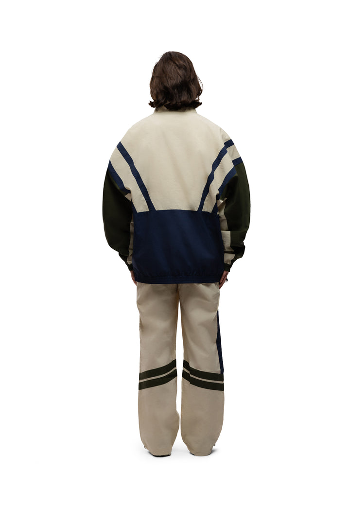 The David Tracksuit Pants - White Plaster