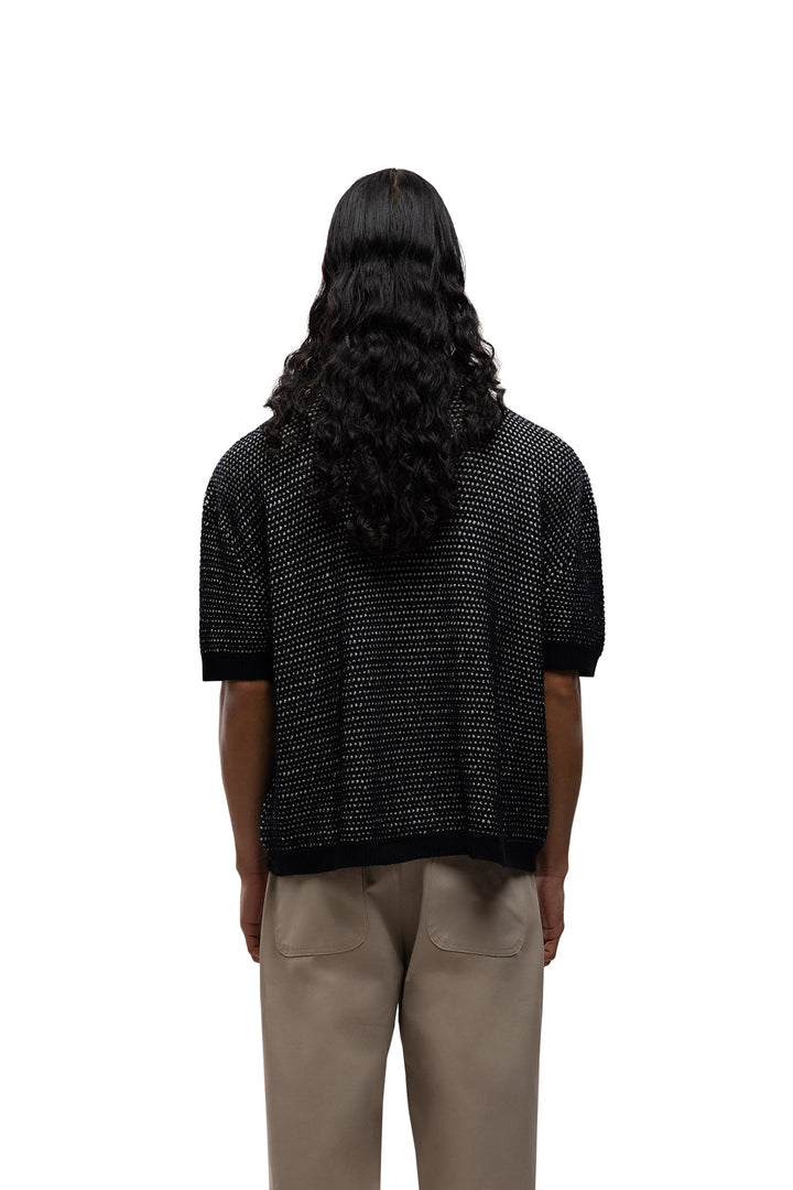 The Dries Polo - Navy/white