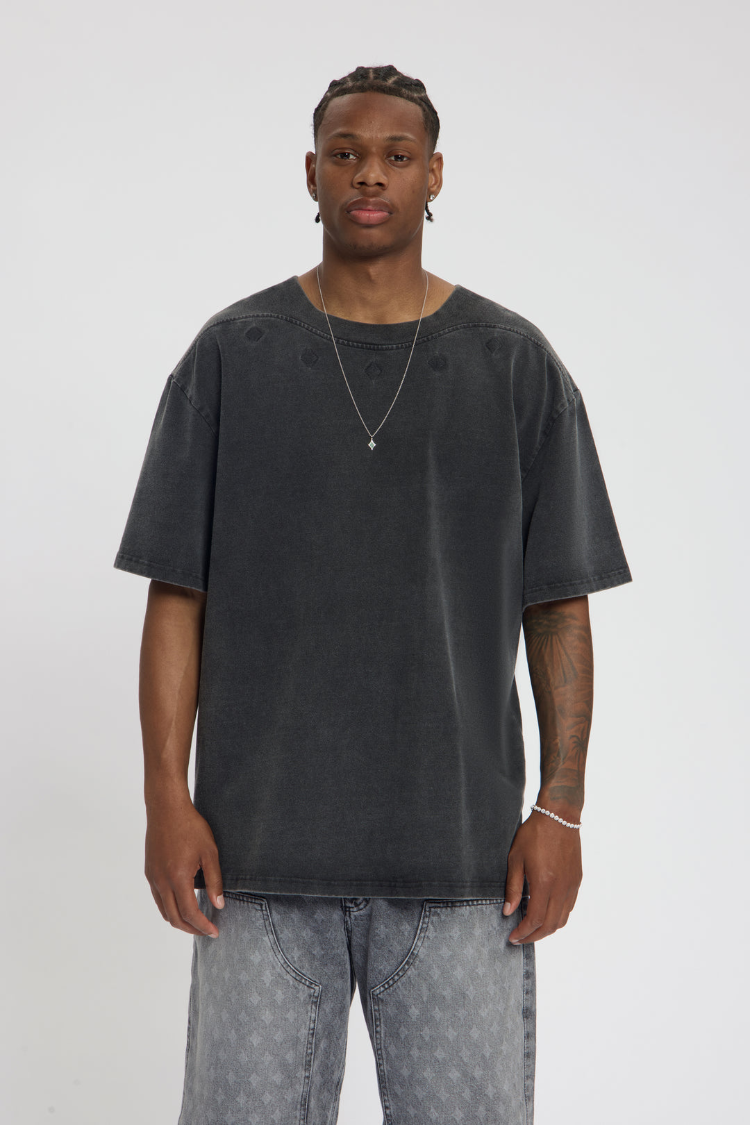 The Ibiza White/Black Tee