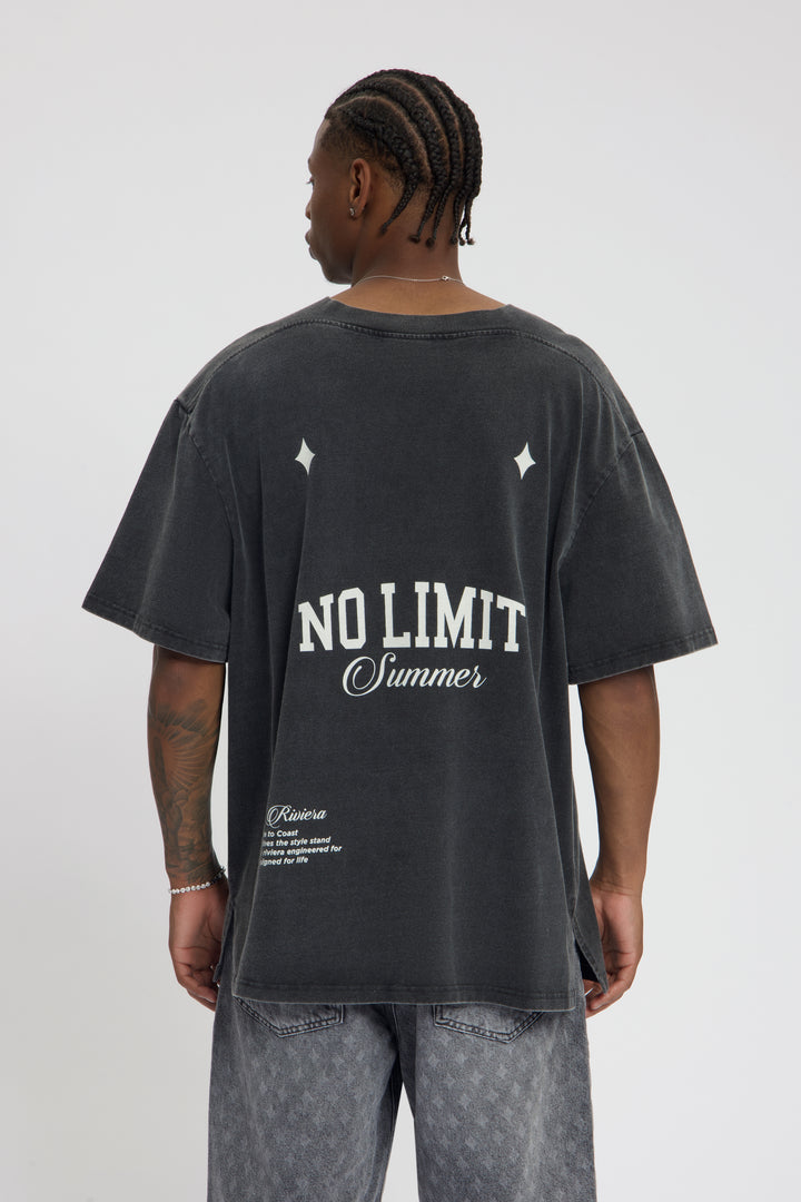 The Ibiza White/Black Tee