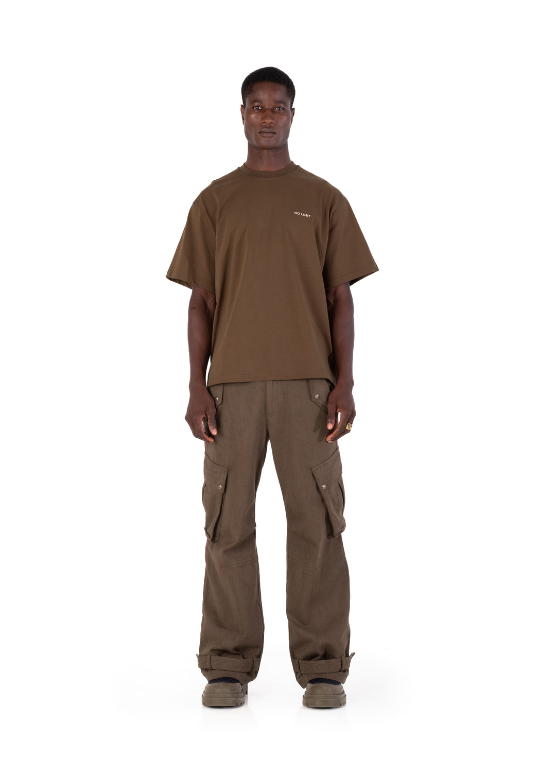 The Vintage Tee - Brown Cigar