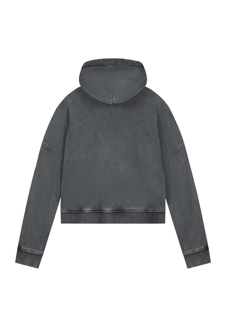 The North Hoodie – Washed Black