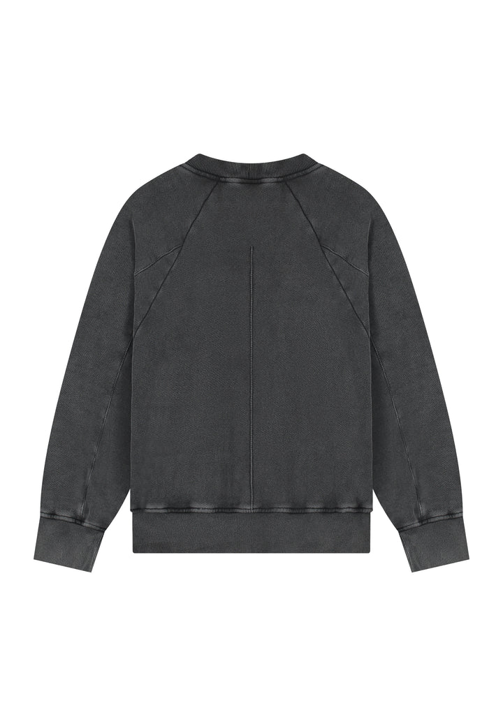 Members Club Sweater – Washed Black