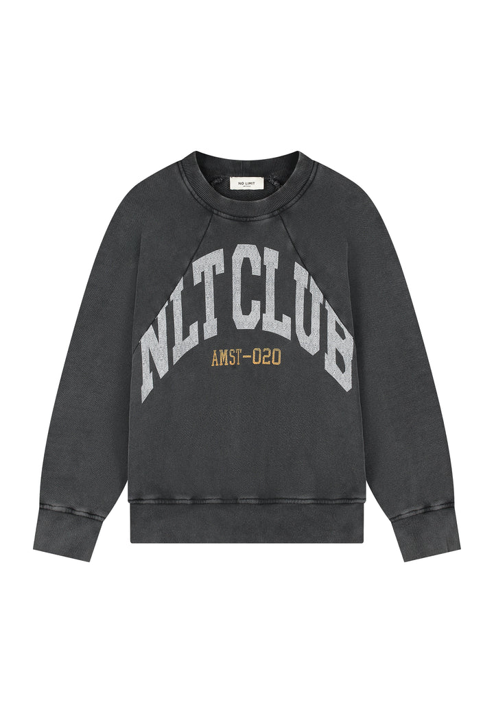 Members Club Sweater – Washed Black
