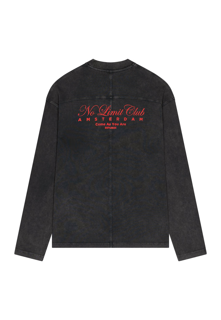 NLT Longsleeve - Washed Black