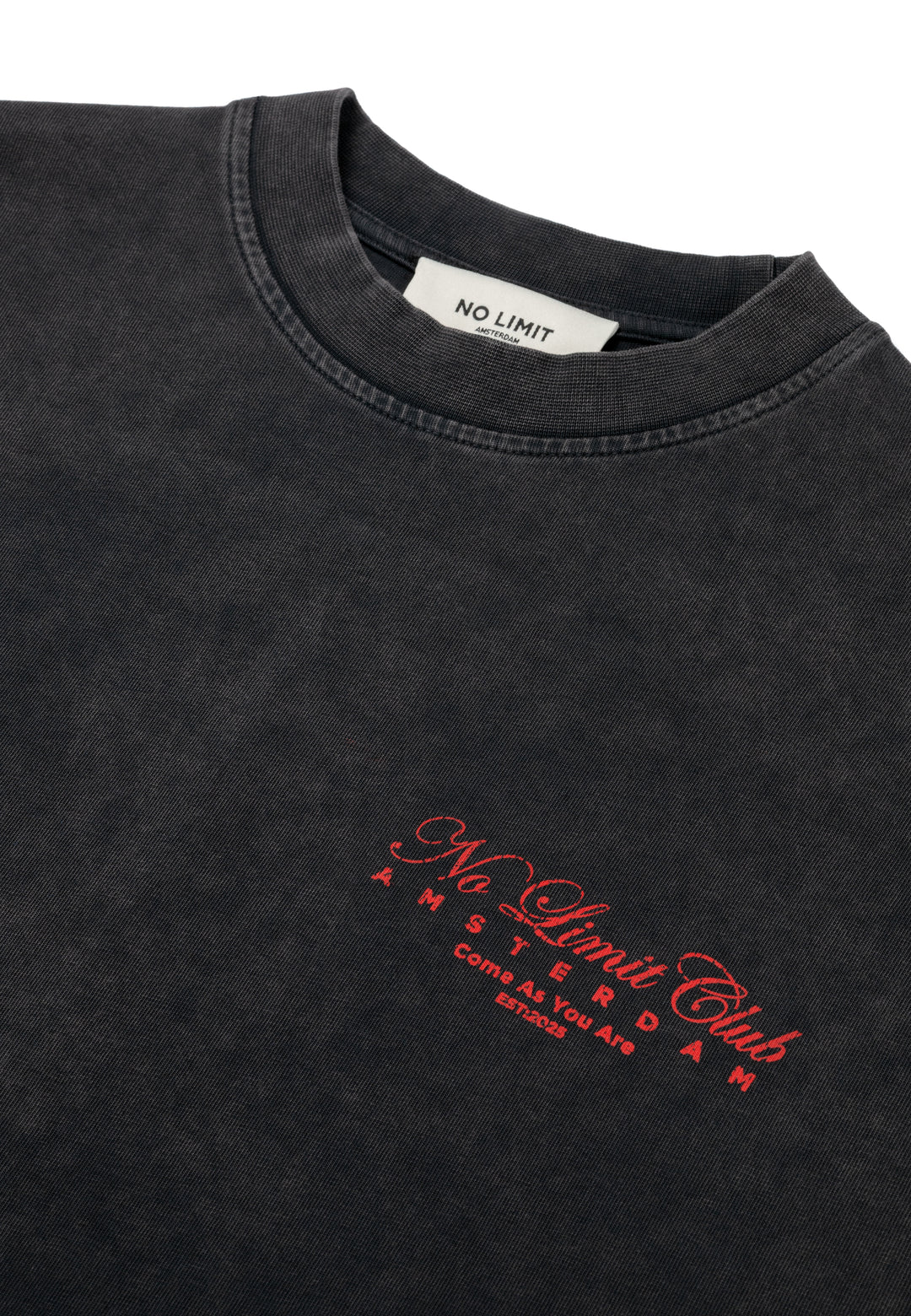 NLT Longsleeve - Washed Black