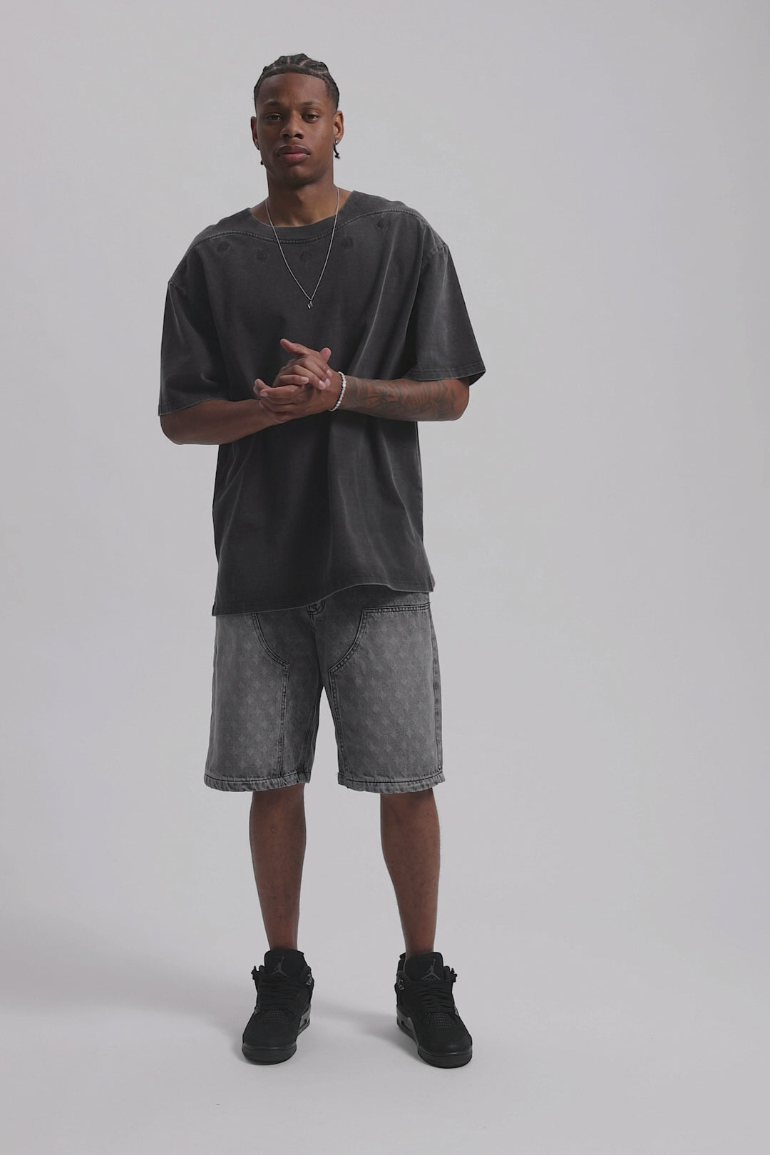 The Ibiza White/Black Tee