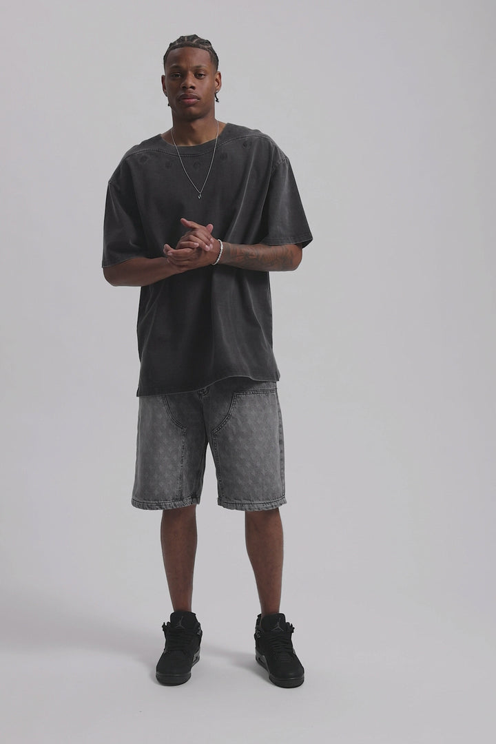 The Ibiza White/Black Tee