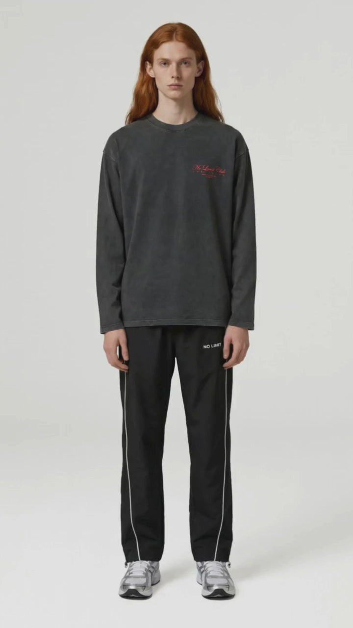 NLT Longsleeve - Washed Black