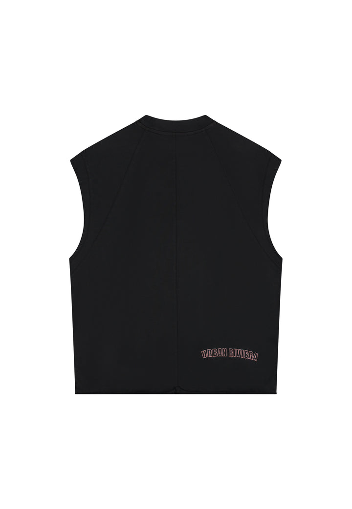 Couchella Sleeveless Tee Black