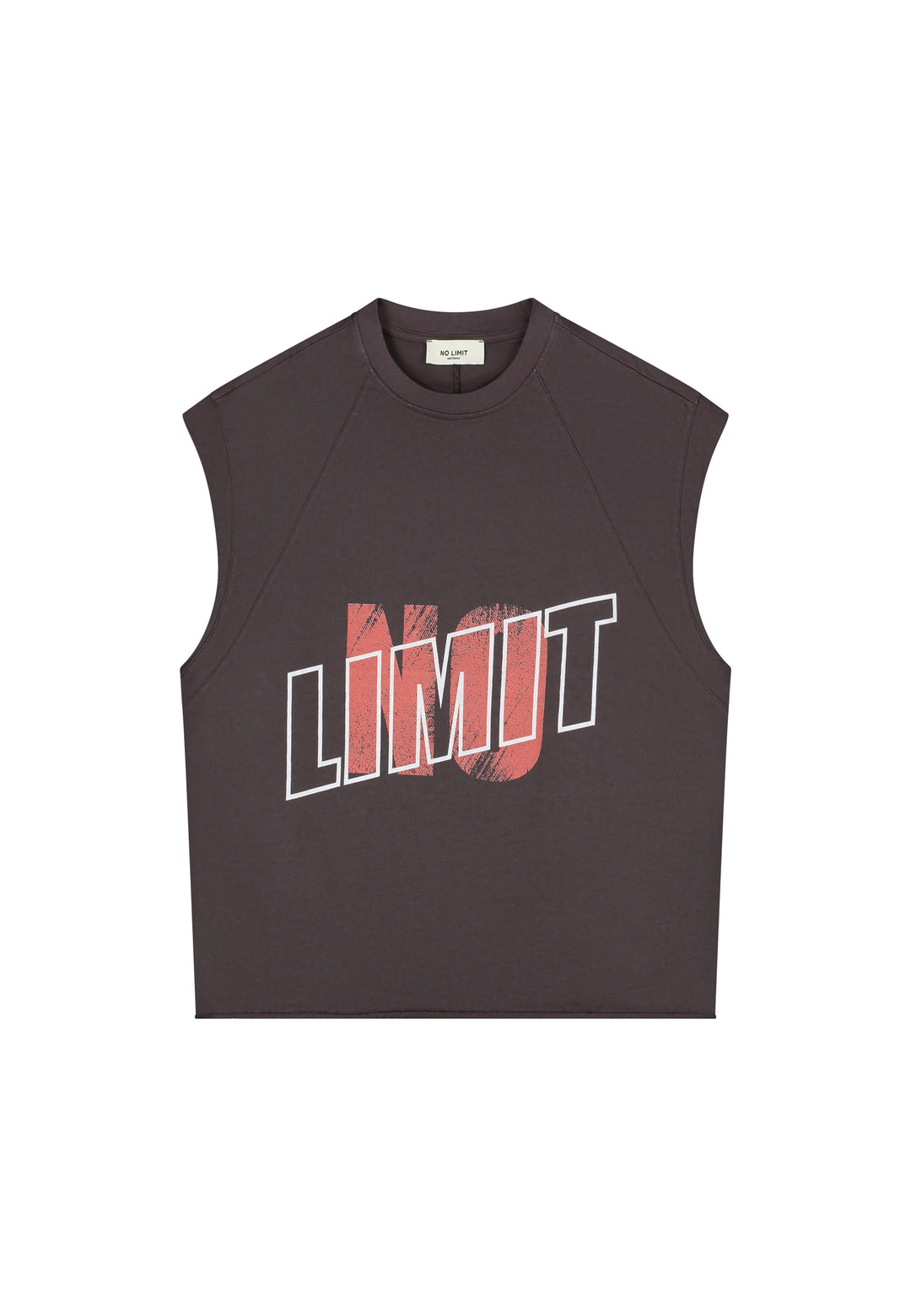 Couchella Sleeveless Tee  Brown