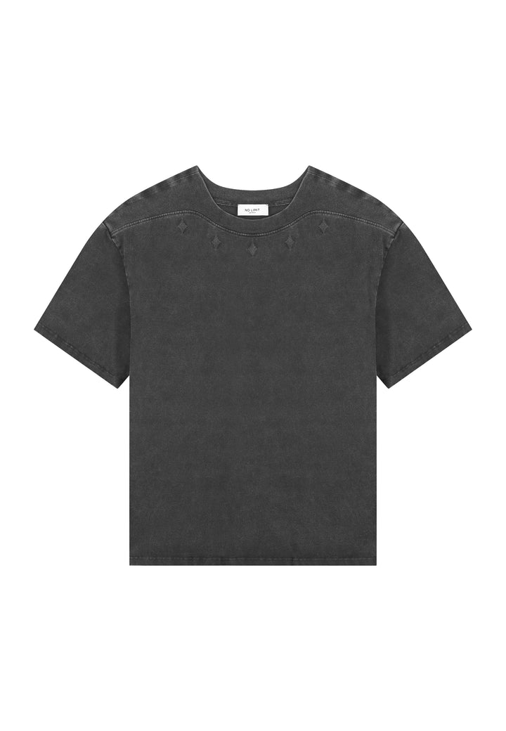 The Ibiza Grey/Black Tee