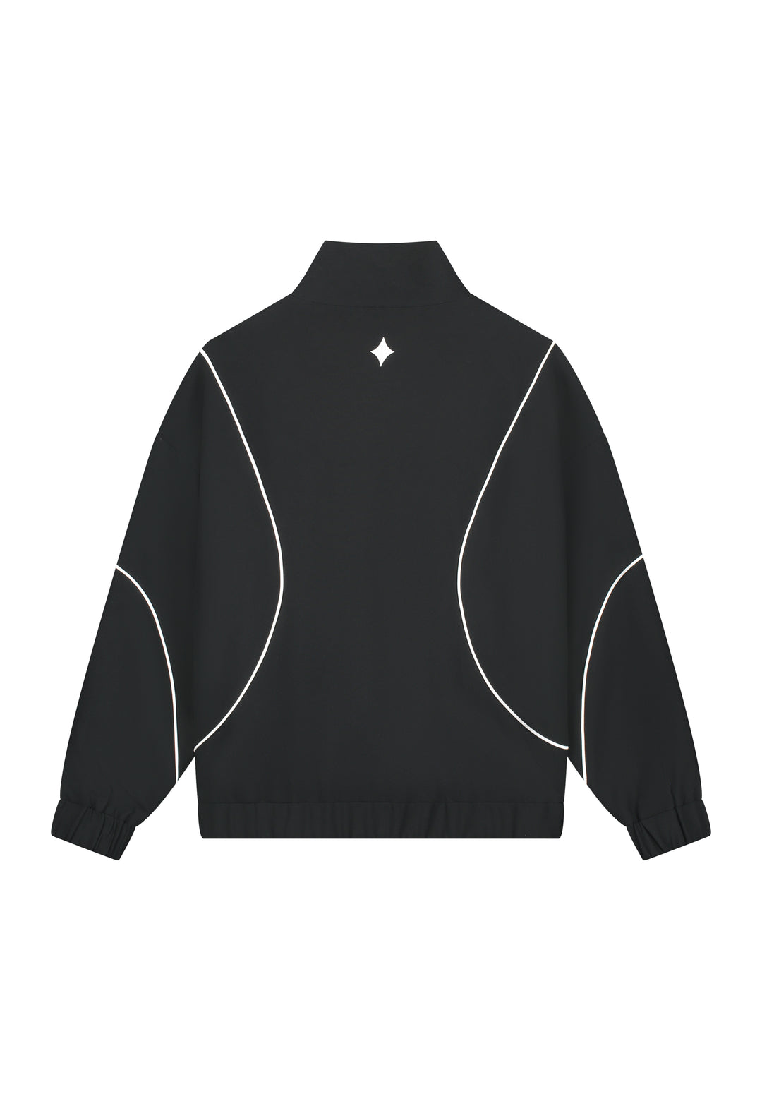 Crane Tracksuit Jacket – Black