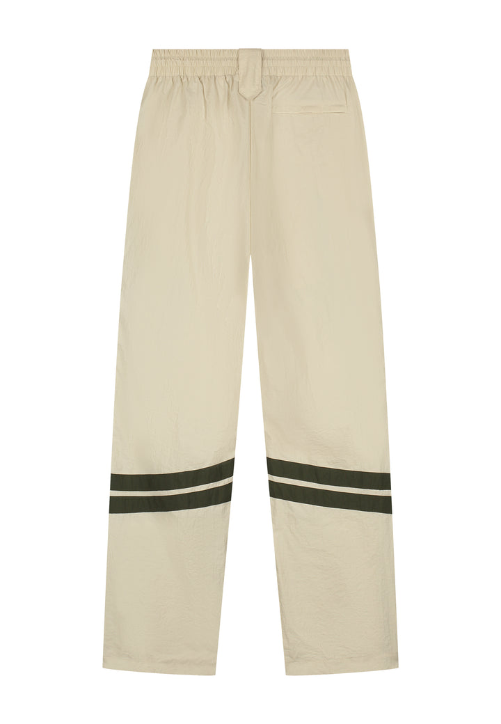 The David Tracksuit Pants - White Plaster