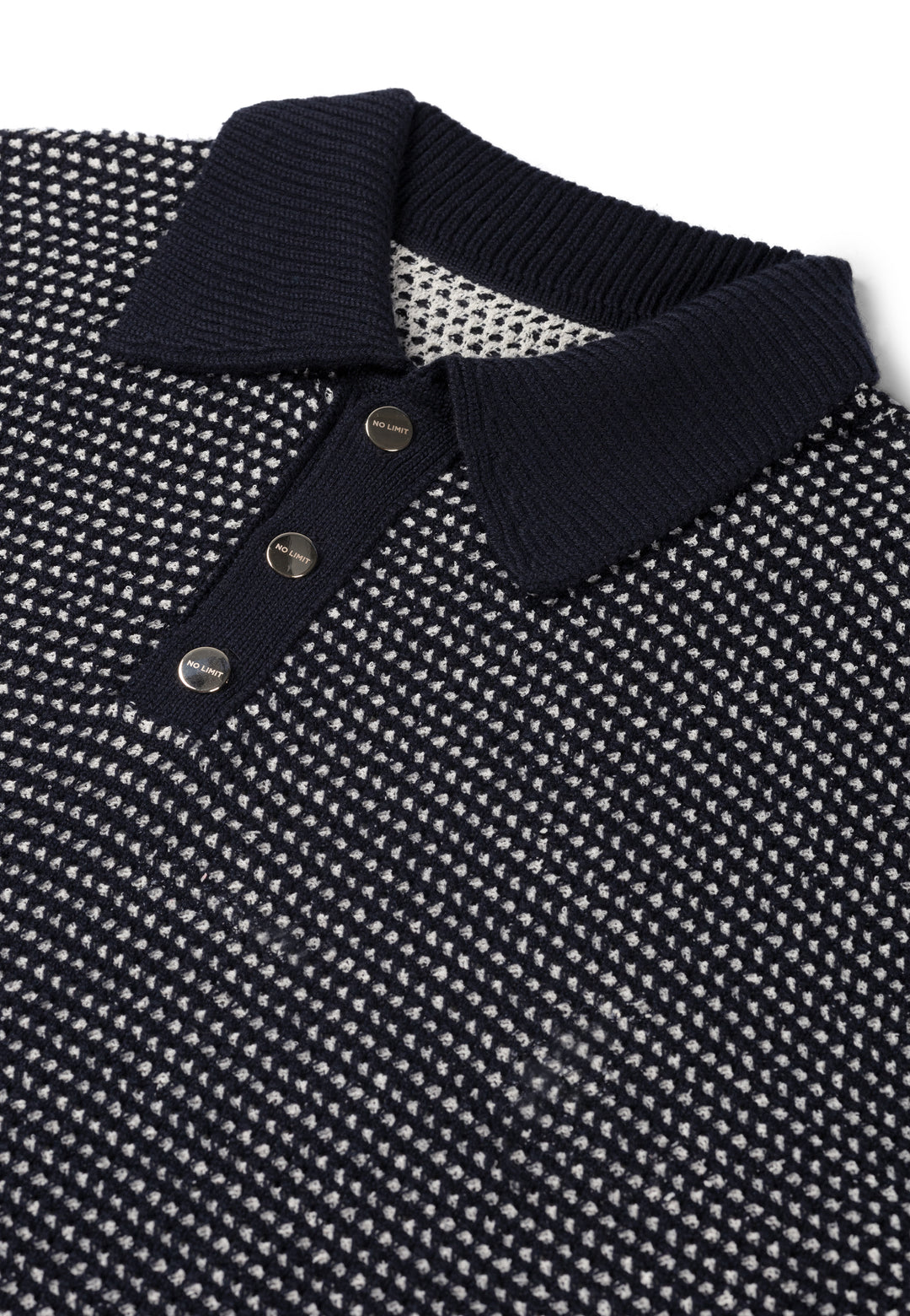 The Dries Polo - Navy/white