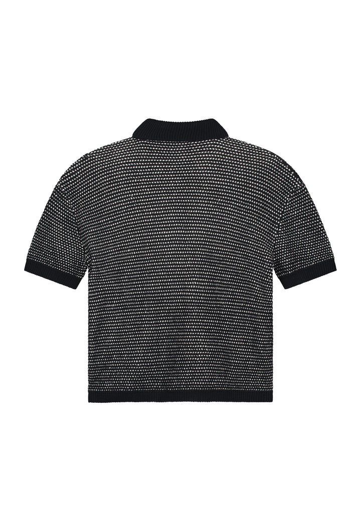 The Dries Polo - Navy/white