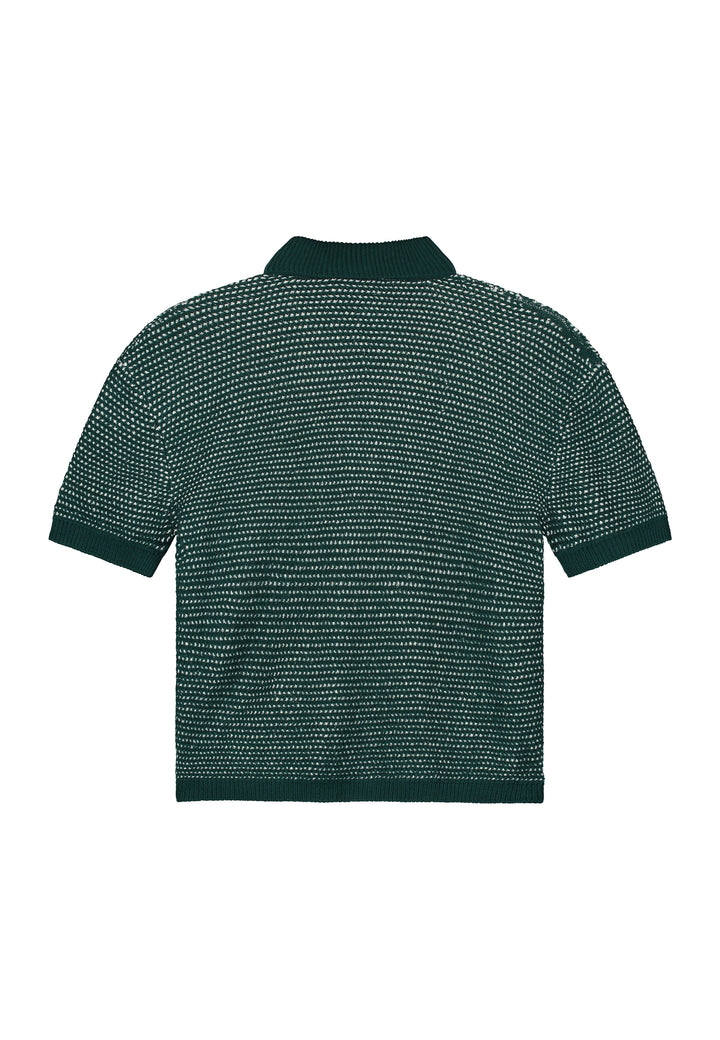 The Dries Polo - Green/white