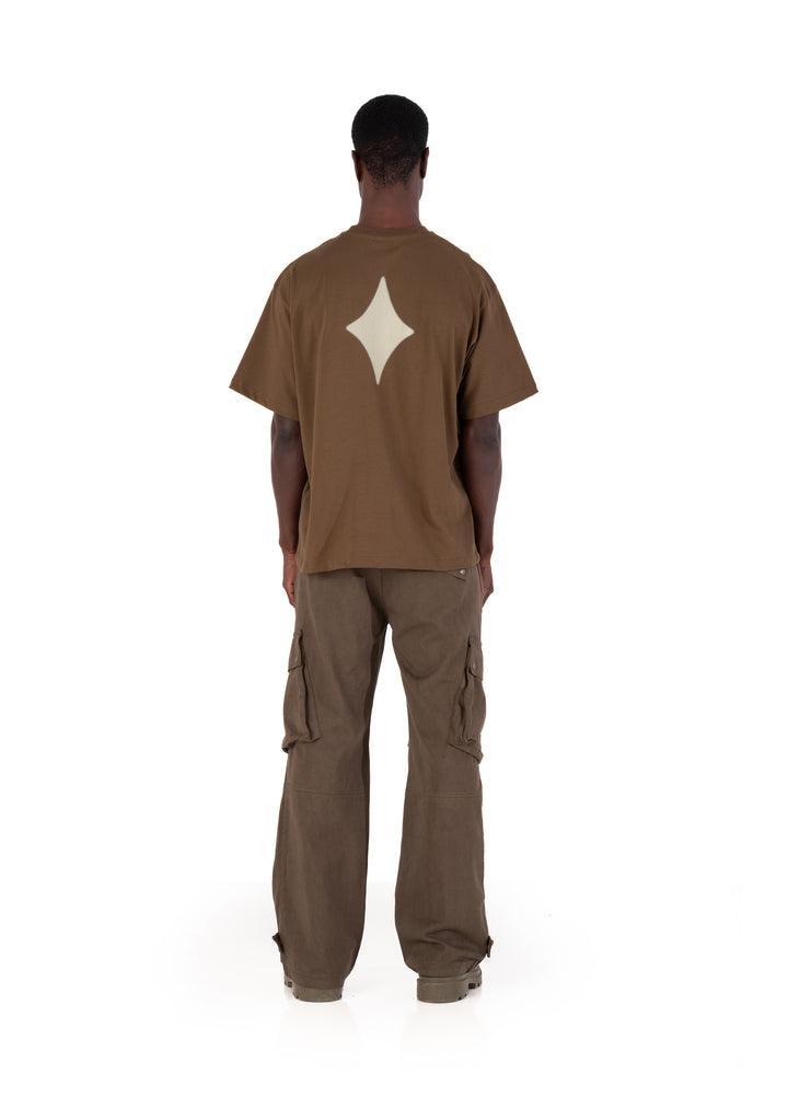 The Vintage Tee - Brown Cigar